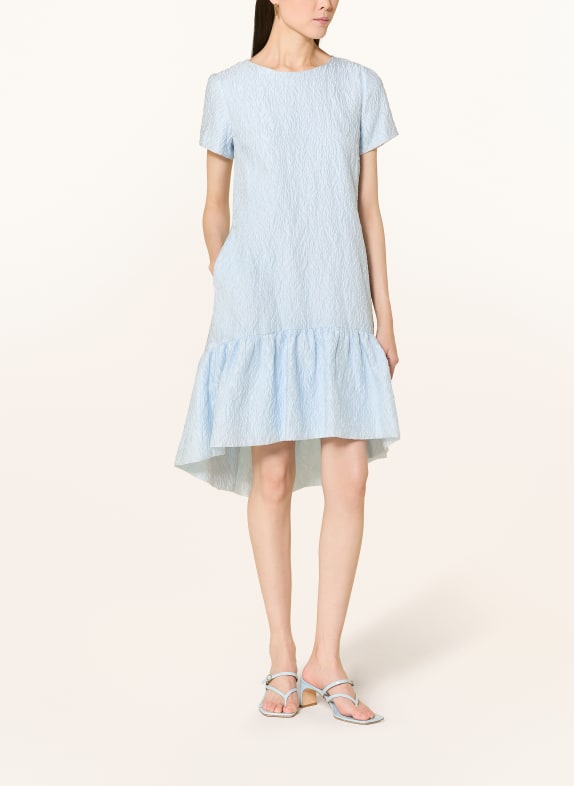 APART Cocktailkleid mit Rüschen HELLBLAU