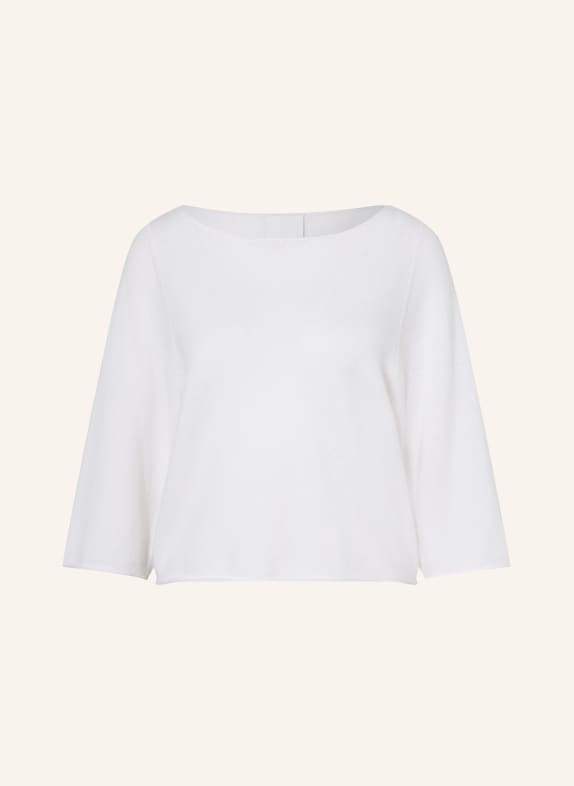 ALLUDE Cashmere-Pullover mit 3/4-Arm ECRU