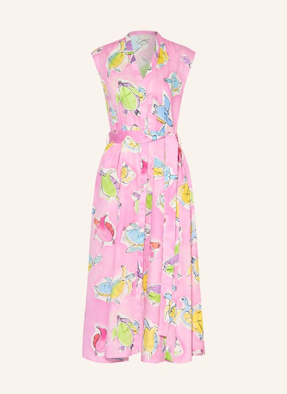 MILANO ITALY Kleid ROSA / GELB / WEISS