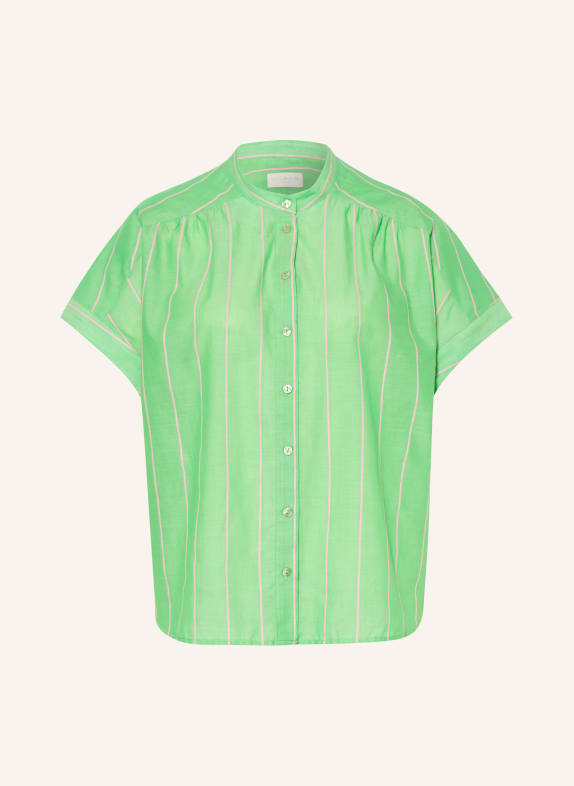 MILANO ITALY Bluse GRÜN / ROSA