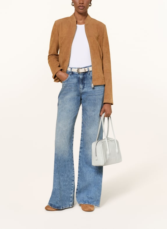 MARGE SHERWOOD Handväska SOFT BOSTON SMALL VIT