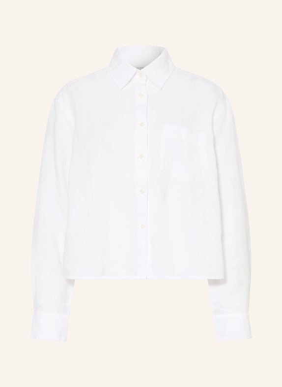 Marc O'Polo Hemdbluse aus Leinen WEISS