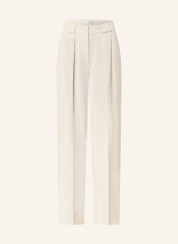 Marc O'Polo Marlene-broek met linnen BEIGE