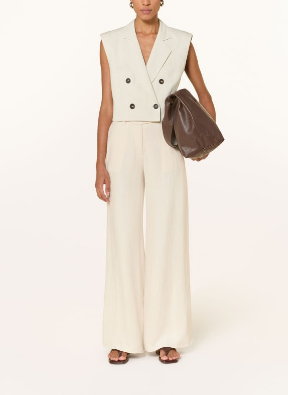 Marc O'Polo Blazerweste mit Leinen CREME