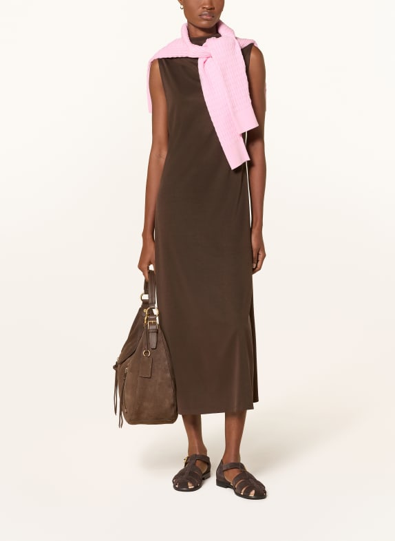 Marc O'Polo jersey dress DARK BROWN