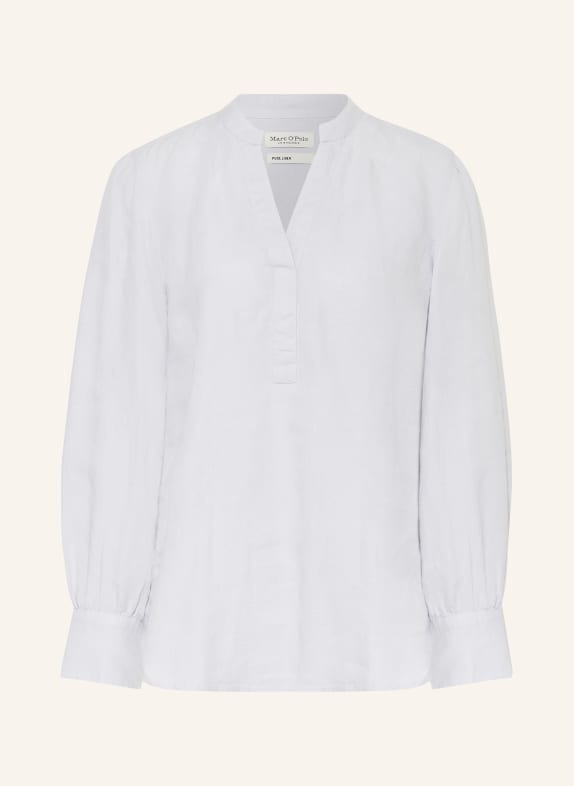 Marc O'Polo Linnen overhemd LICHTBLAUW