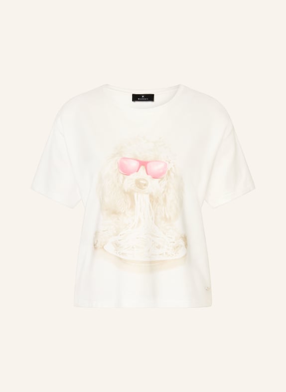 monari T-Shirt WEISS / ROSA / BEIGE