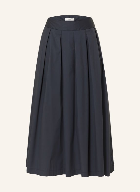 0039 ITALY Spódnica plisowana KYLIE GRANATOWY