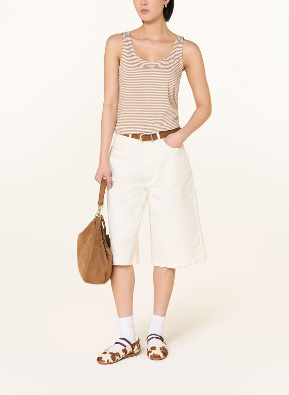ARMEDANGELS Top MINAAMI LITA GRÄDDE / BEIGE