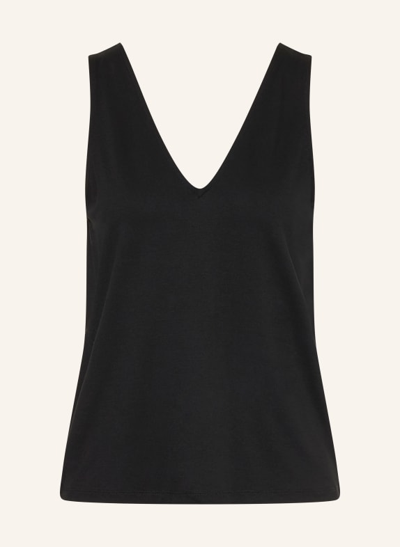 ARMEDANGELS Top met V-hals ZWART