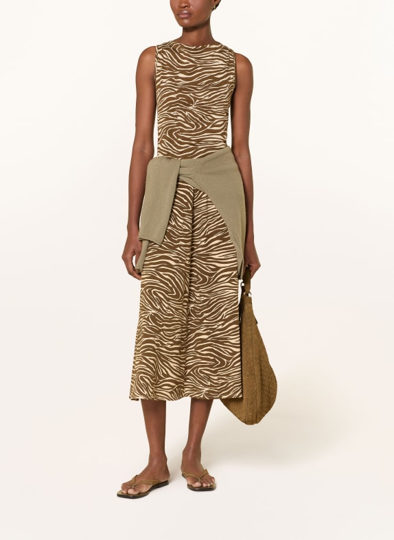 ARMEDANGELS Top ZEBRA BEIGE / BRUN