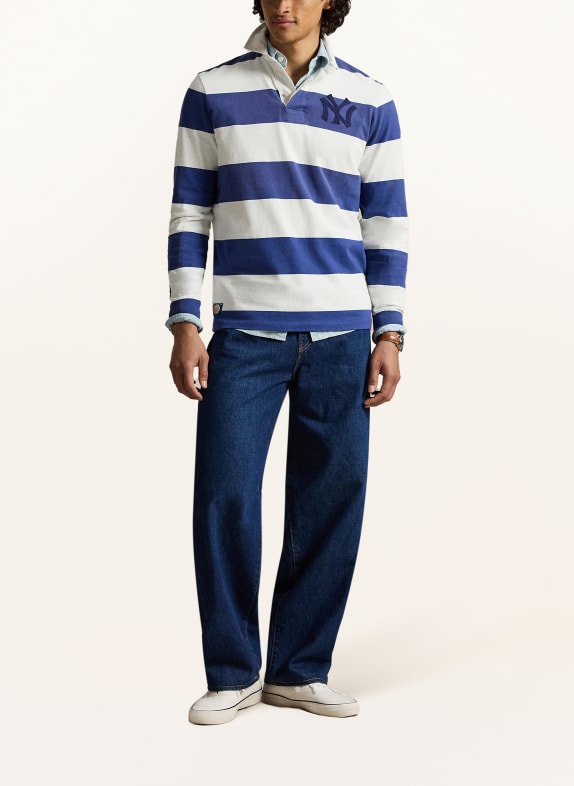 POLO RALPH LAUREN Rugbyshirt WIT / DONKERBLAUW