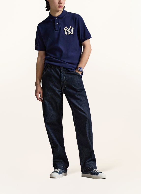 POLO RALPH LAUREN Piqué-poloshirt Classic Fit DONKERBLAUW