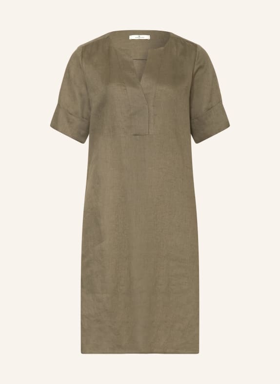 ANGOOR Leinenkleid EVELYN KHAKI