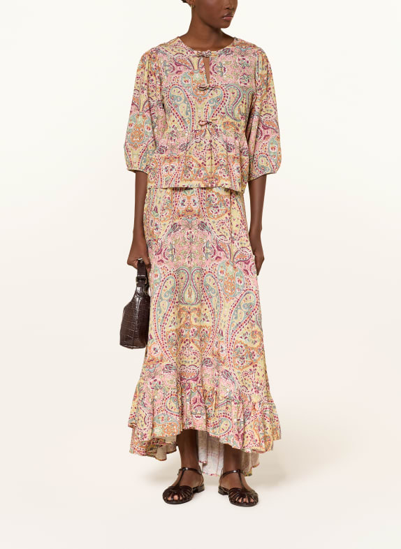 darling harbour Bluse med 3/4-ærmer paisley print