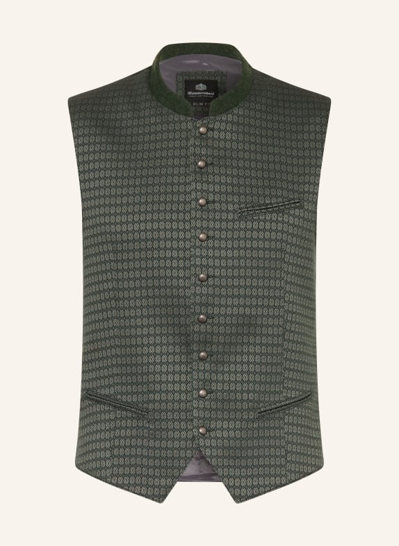 Hammerschmid Gilet traditionnel NORBERT Slim Fit GROEN