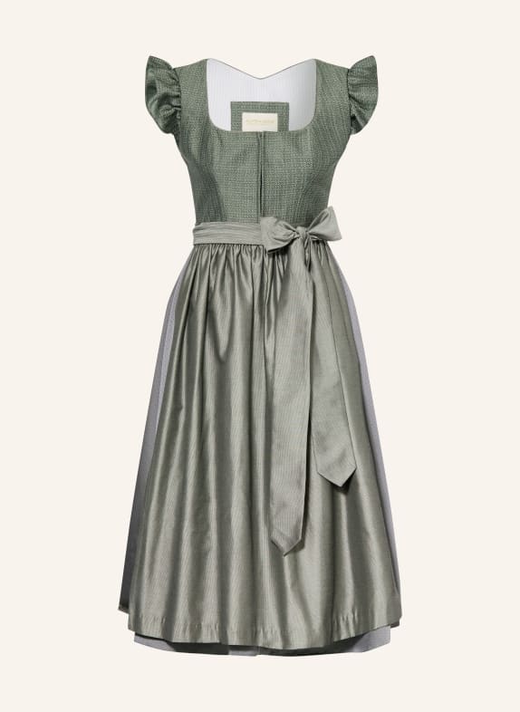 AlpenHERZ Sukienka FILIPPA OLIWKOWY / NIEBIESKI