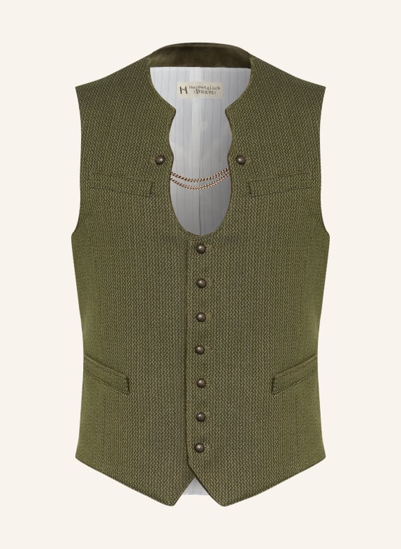 Heimatglück Tracht Trachtenweste VITUS DUNKELGRÜN