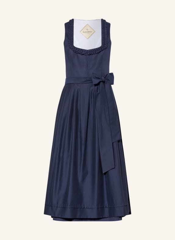 Heimatglück Tracht Dirndl KLARA DARK BLUE