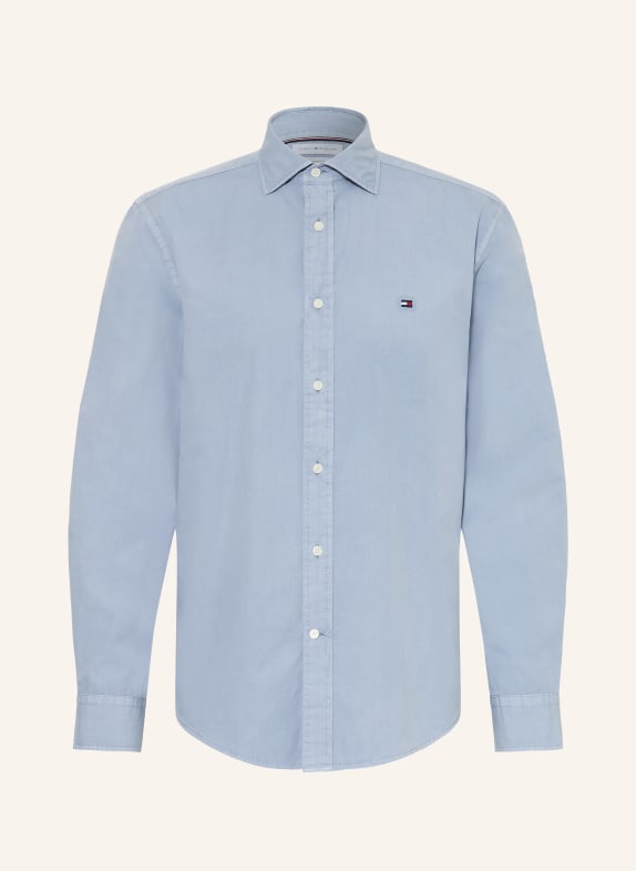 TOMMY HILFIGER Hemd Regular Fit BLAUGRAU