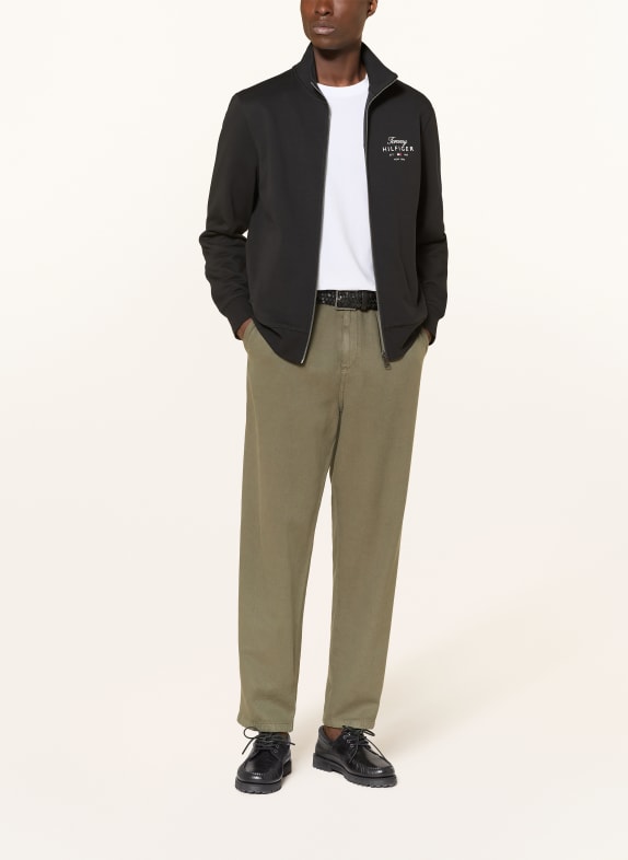 TOMMY HILFIGER sweatjack ZWART