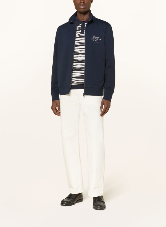 TOMMY HILFIGER sweatjack DONKERBLAUW