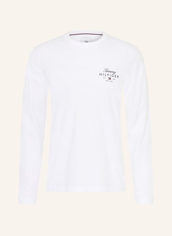 TOMMY HILFIGER long-sleeved shirt WHITE