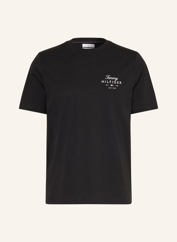 TOMMY HILFIGER tričko ČERNÁ