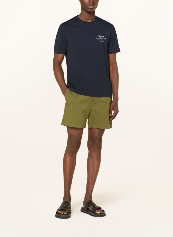 TOMMY HILFIGER T-shirt DONKERBLAUW