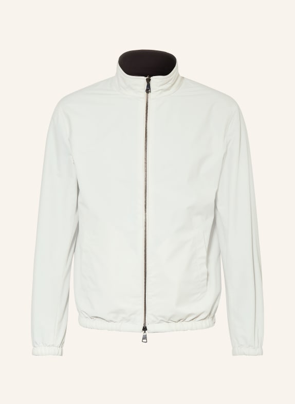 manzoni 24 Veste réversible GRIS CLAIR / NOIR