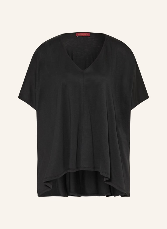 ELENA MIRO Oversized shirt ZWART