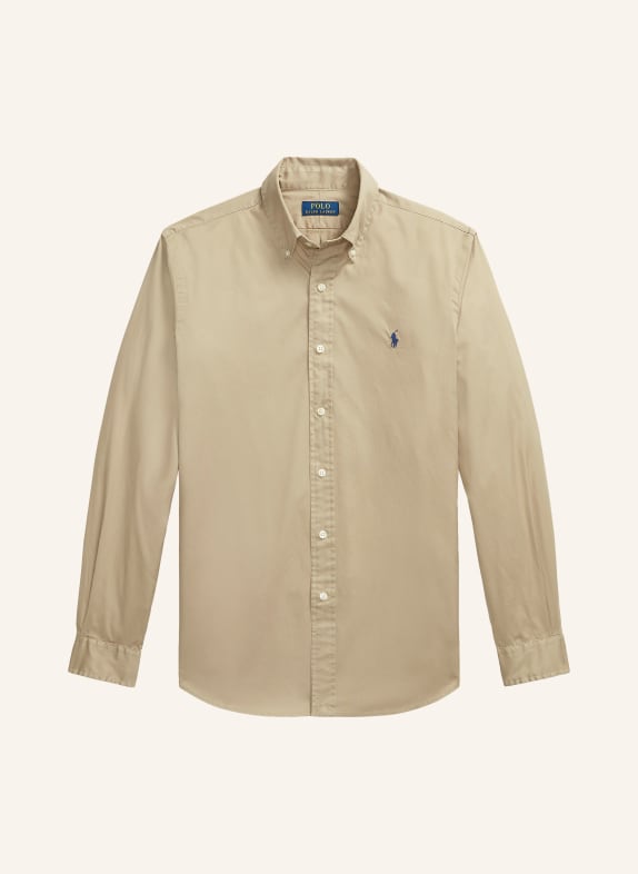 POLO RALPH LAUREN Hemd Custom Fit BEIGE