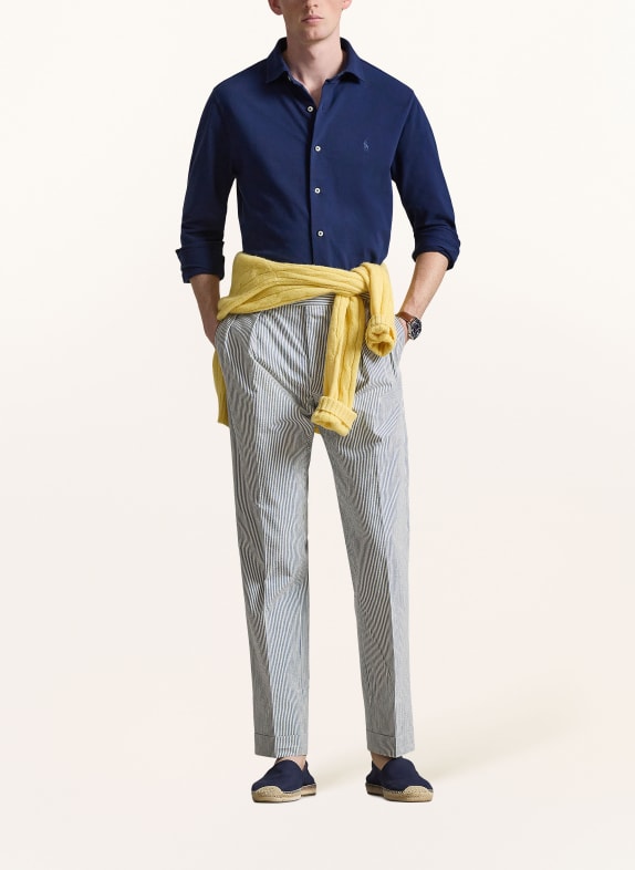 POLO RALPH LAUREN Gebreid shirt Comfort Fit DONKERBLAUW