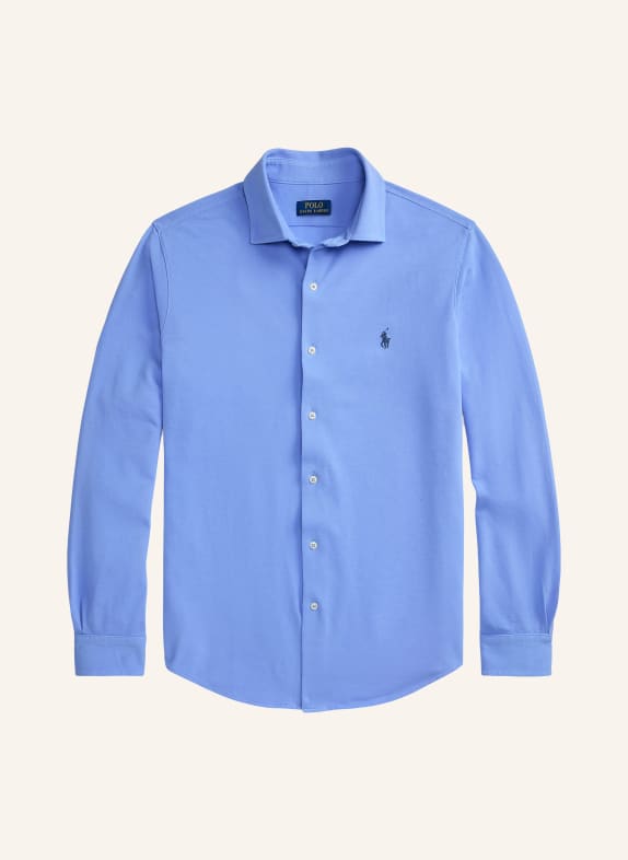 POLO RALPH LAUREN Chemise en maille Comfort Fit BLEU CLAIR