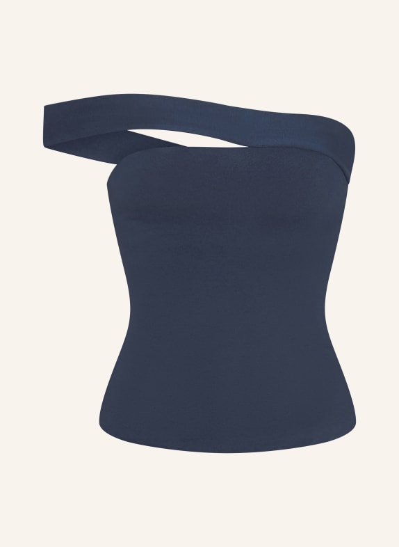 SKIMS Loungetop van katoenen jersey NAVY