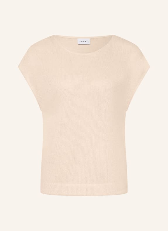 comma Strickshirt HELLBRAUN