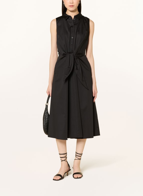 comma Hemdblusenkleid SCHWARZ