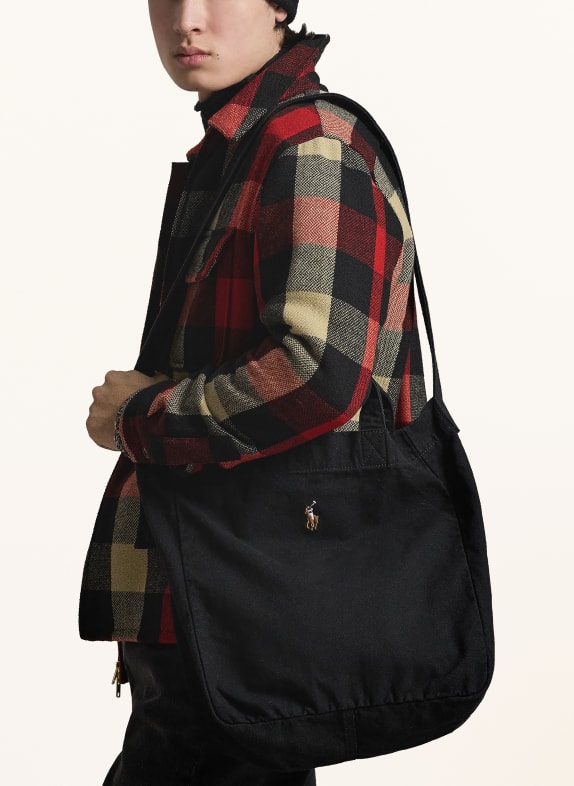 POLO RALPH LAUREN shopper ZWART