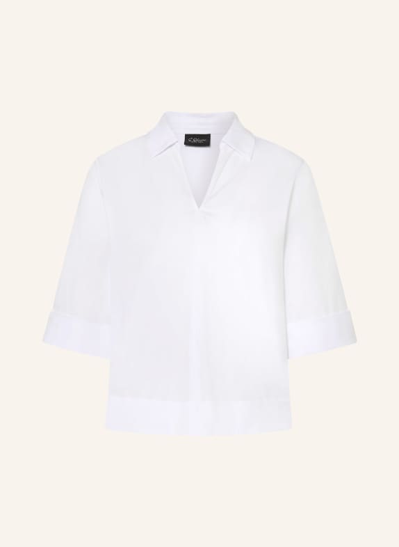 s.Oliver BLACK LABEL Blusenshirt mit 3/4-Arm WEISS
