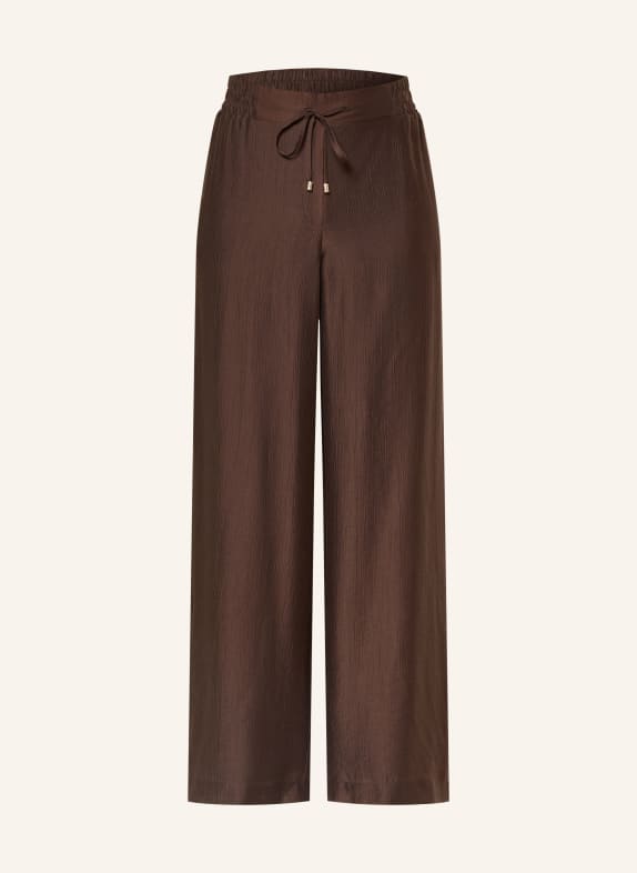 s.Oliver BLACK LABEL Marlenehose DUNKELBRAUN