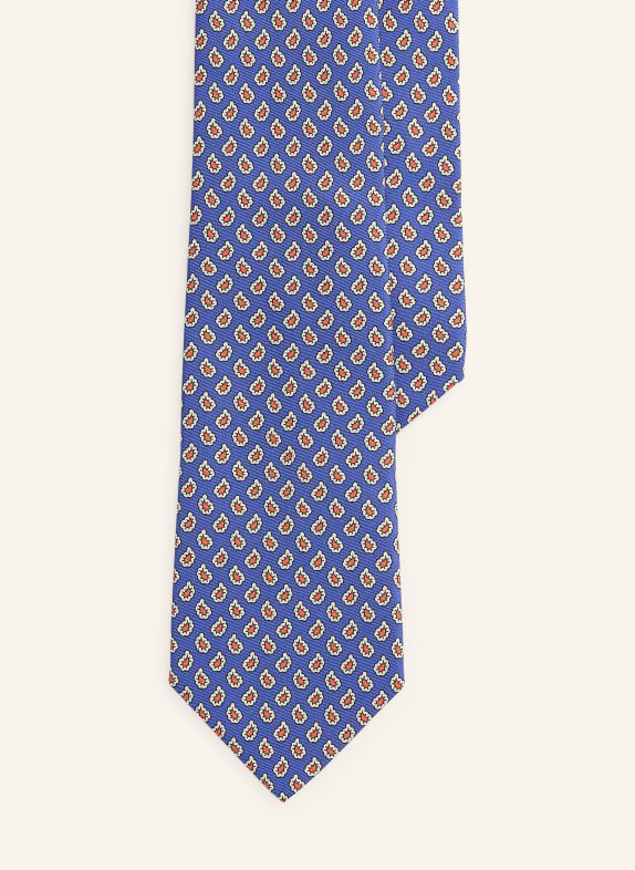 POLO RALPH LAUREN Krawatte BLAU / HELLGRAU / ROT