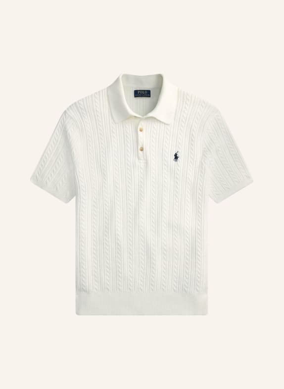 POLO RALPH LAUREN Sweter polo KREMOWY