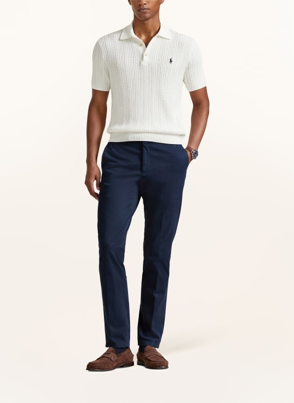 POLO RALPH LAUREN Gebreid poloshirt CRÈME