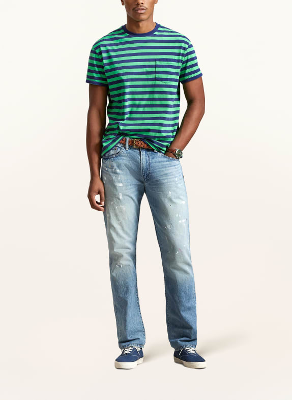 POLO RALPH LAUREN T-shirt LICHTGROEN / DONKERBLAUW