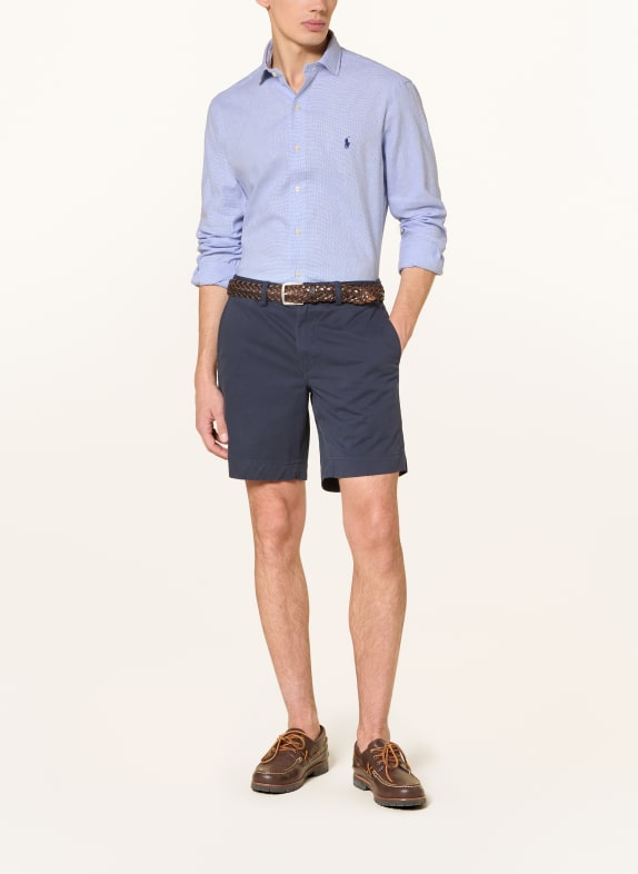 POLO RALPH LAUREN Overhemd met getailleerde pasvorm LICHTBLAUW / WIT