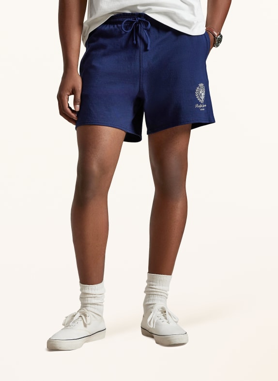 POLO RALPH LAUREN Jerseyshorts DONKERBLAUW / WIT