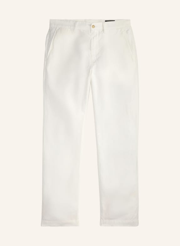POLO RALPH LAUREN Chino Classic Fit z lnem BIAŁY