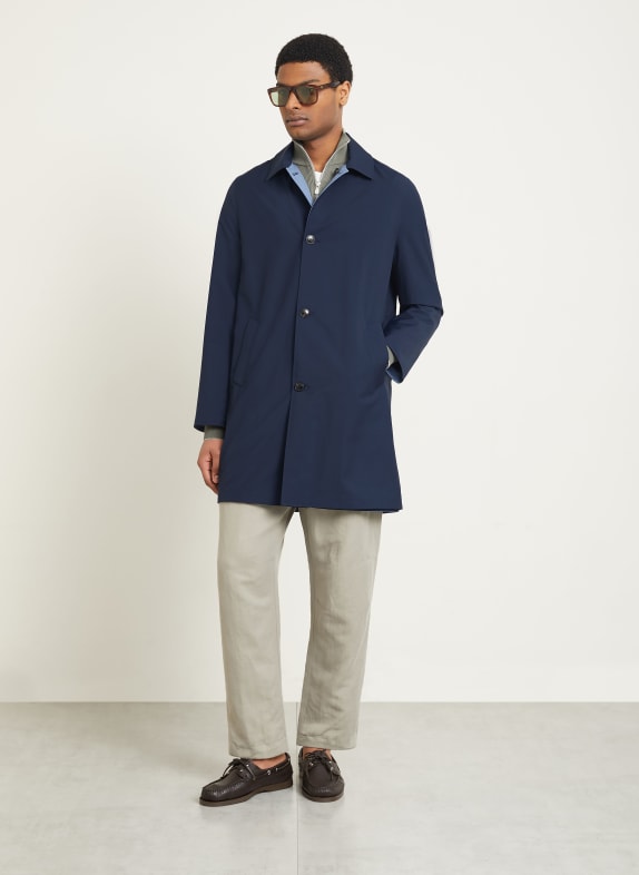manzoni 24 Omkeerbare jas DONKERBLAUW / LICHTBLAUW