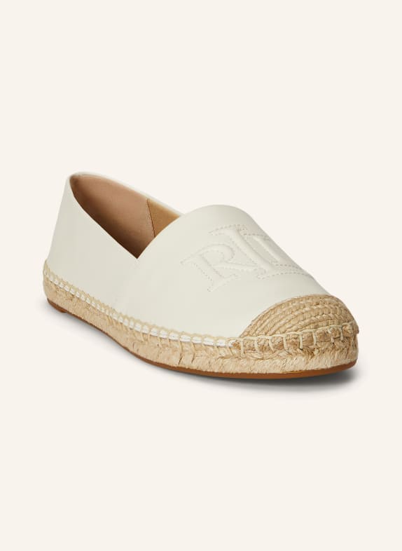 LAUREN RALPH LAUREN espadrilles BLANC