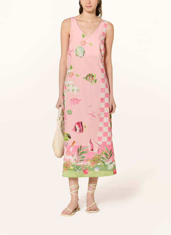 Smith & Soul robe ROSE / ROSE FUCHSIA / VERT CLAIR